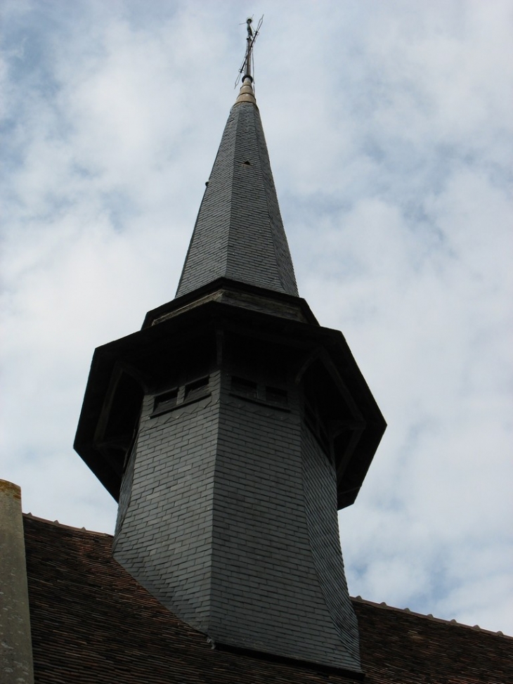 Fin clocher de l'église - Saint-Sébastien-de-Morsent
