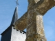 Photo précédente de Saint-Sylvestre-de-Cormeilles Calvaire et clocher