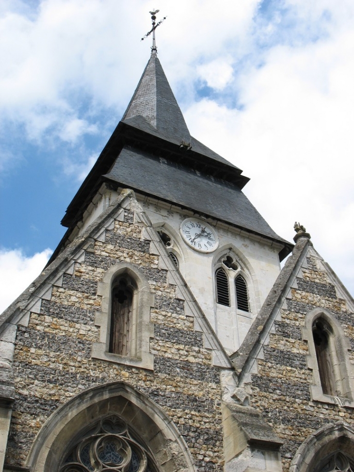 Transept et clocher - Serquigny