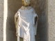Statue de Saint-Sulpice sur la façade