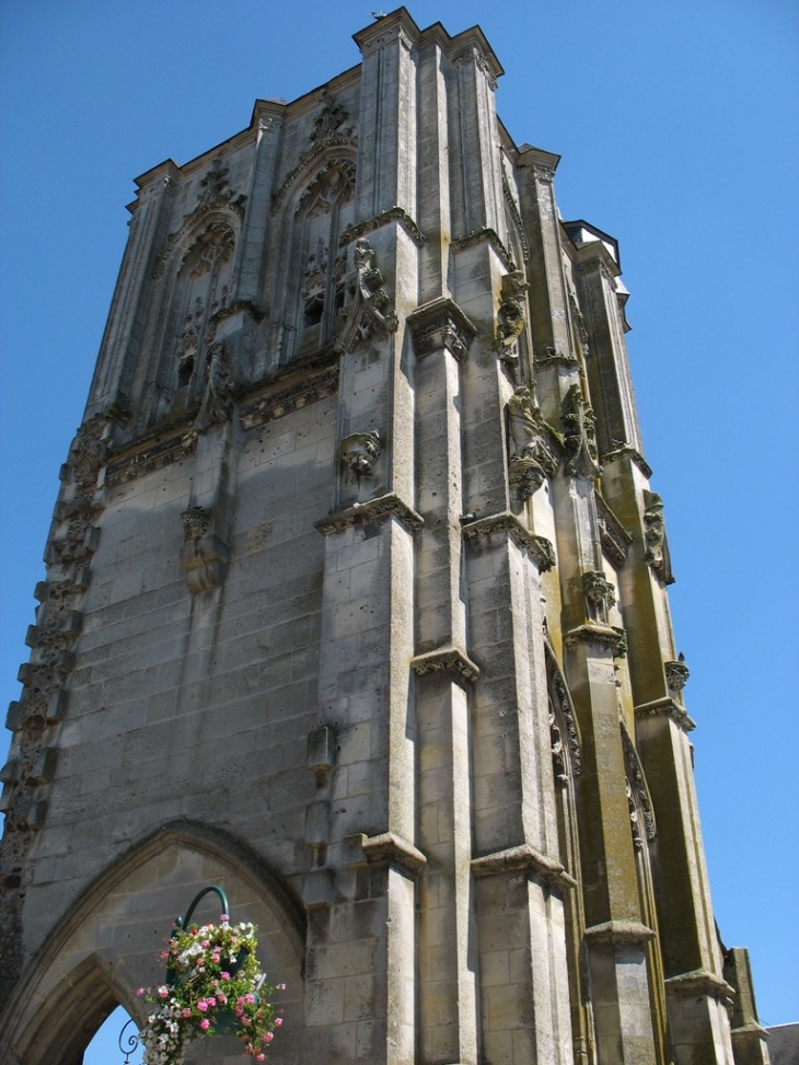 Ancienne église Saint-Jean (le clocher) - Verneuil-sur-Avre