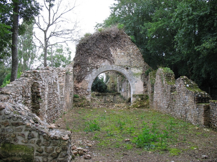Nef en ruines de l'église Saint-Médard - Villalet