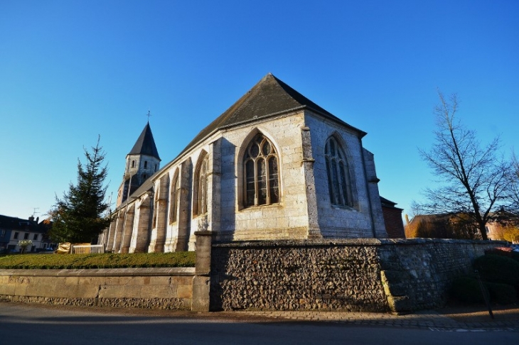 Eglise Paroissiale Saint Quentin. Classée au titre des monuments historiques le 18 Avril 1932 - Allouville-Bellefosse