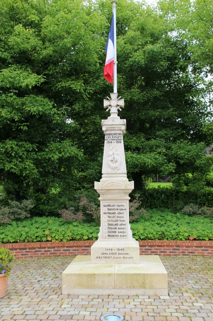 Monument-aux-Morts - Ambrumesnil