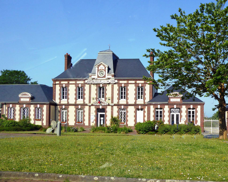 La mairie - Amfreville-la-Mi-Voie