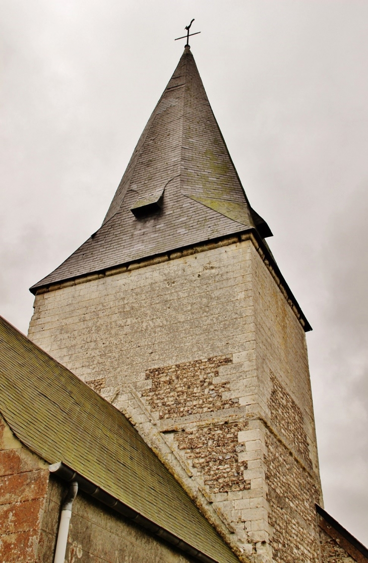  église Saint-Laurent - Aubermesnil-Beaumais