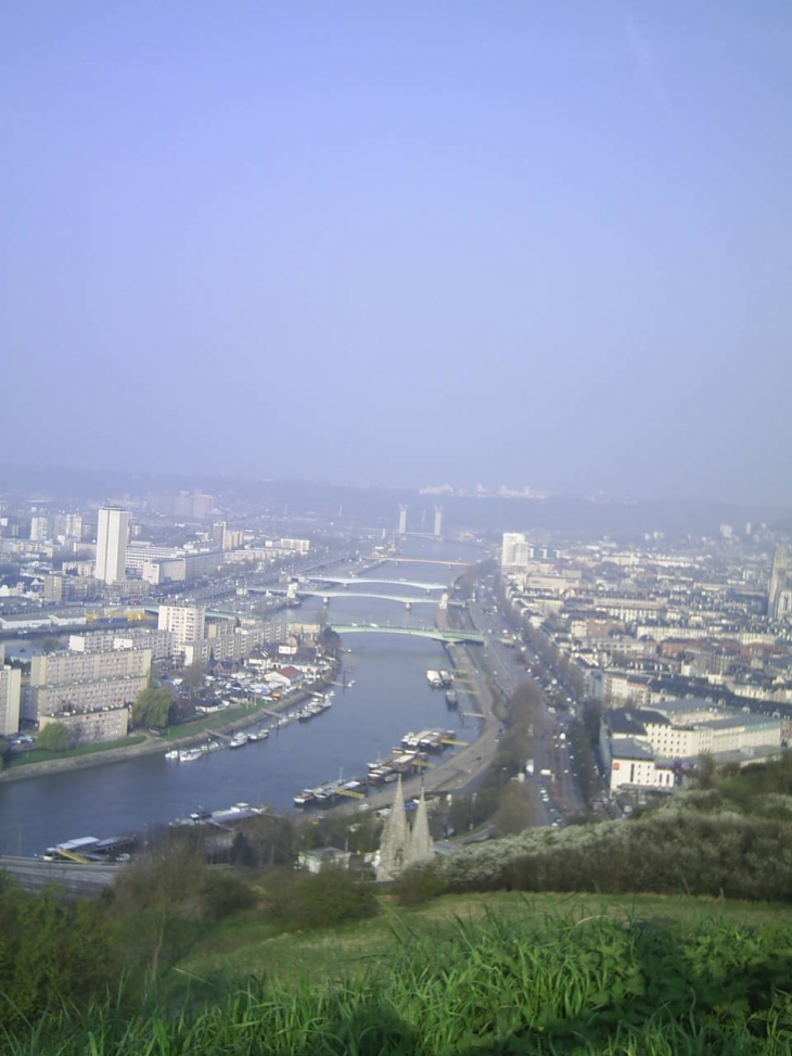 Rouen vue de Bonsecours