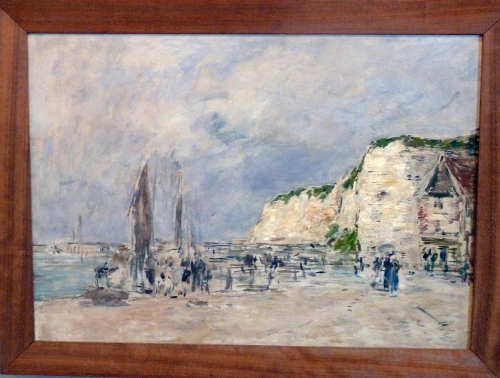 Le château-musée : BOUDIN les falaises du Pollet à Dieppe