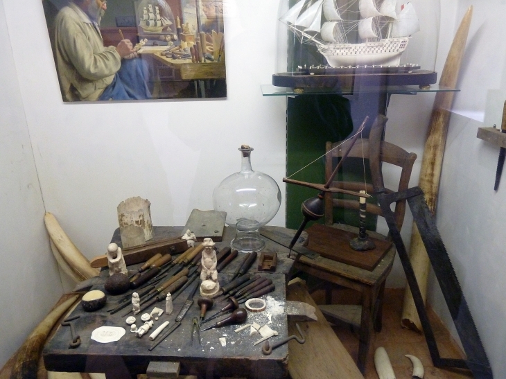 Le château-musée : atelier d'ivoirier - Dieppe