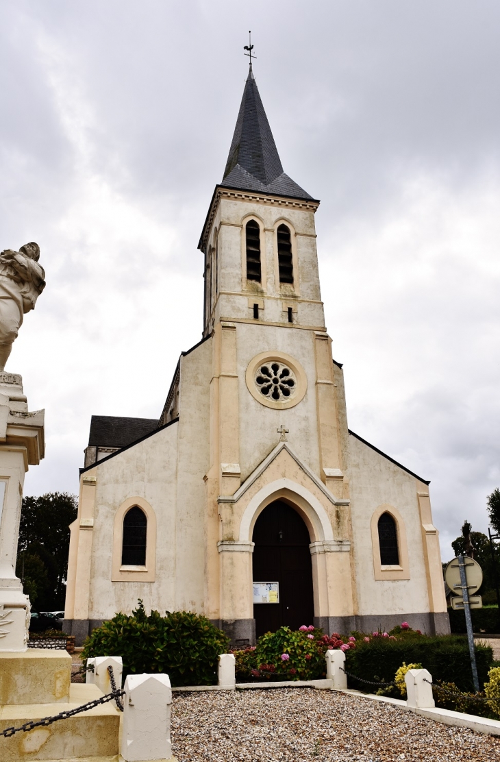 <<église Sainte-Helene  - Froberville