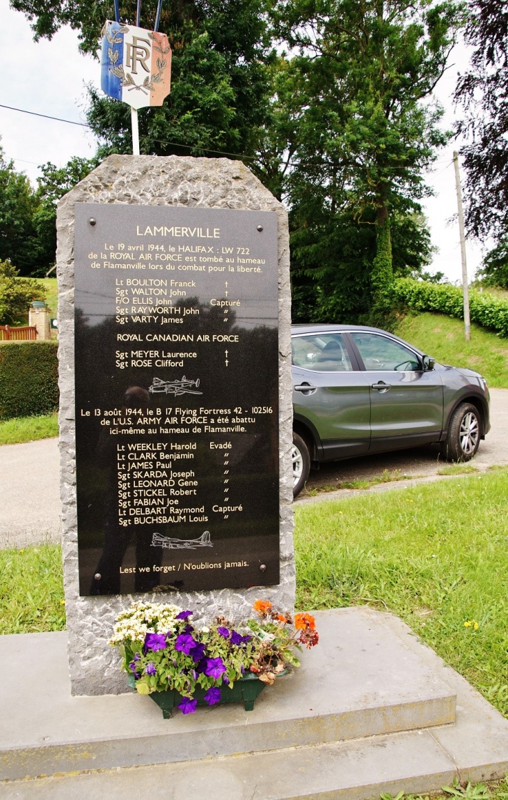 Mémorial - Lammerville