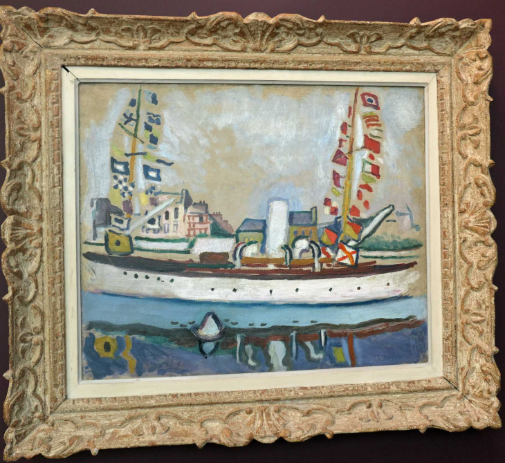 MuMa : DUFY  Le yacht anglais 1908 - Le Havre