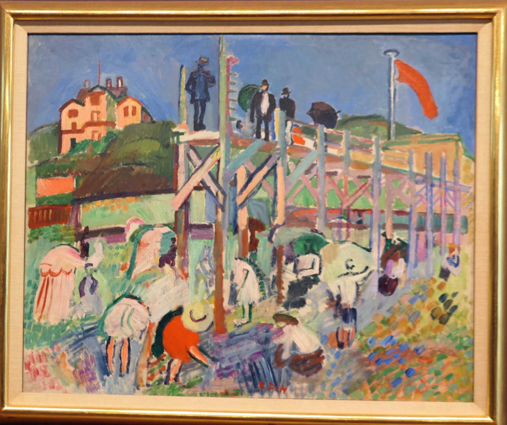 MuMa : DUFY  l'estacade du casino Marie Christine 1908 - Le Havre