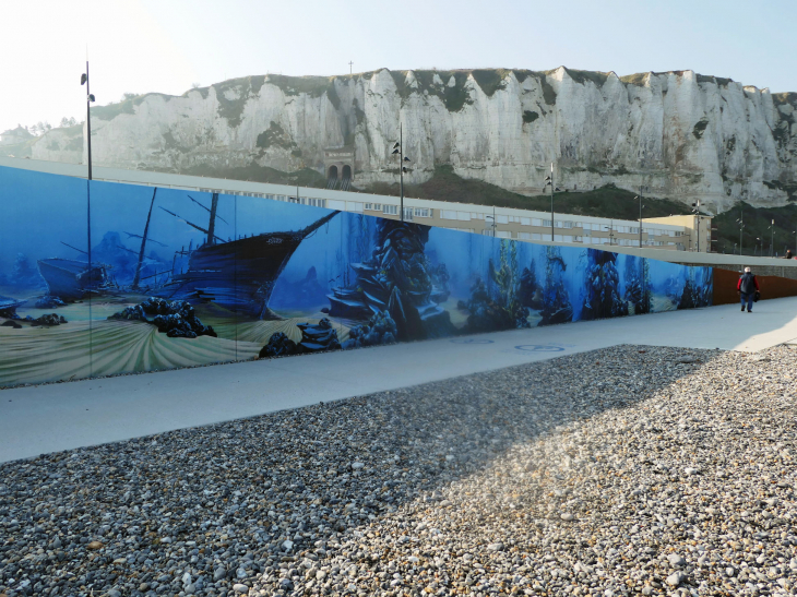 La promenade du Front de Mer - Le Tréport