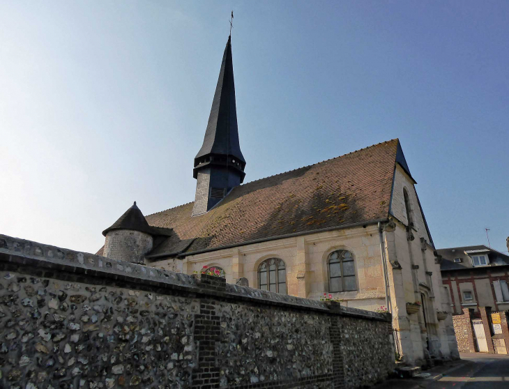 L'église - Les Authieux-sur-le-Port-Saint-Ouen