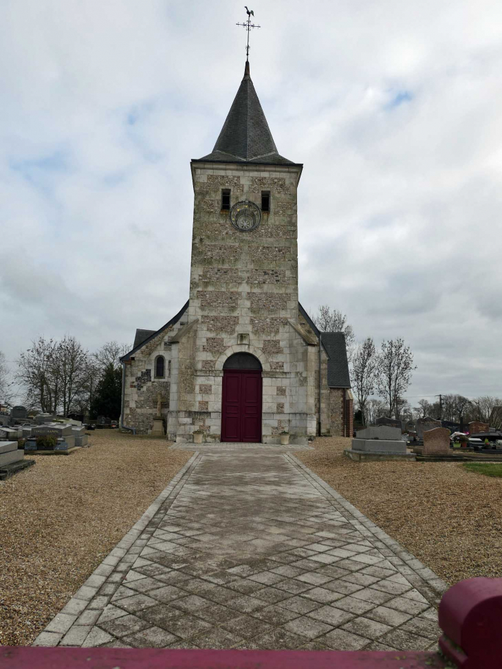 L'église - Les Trois-Pierres