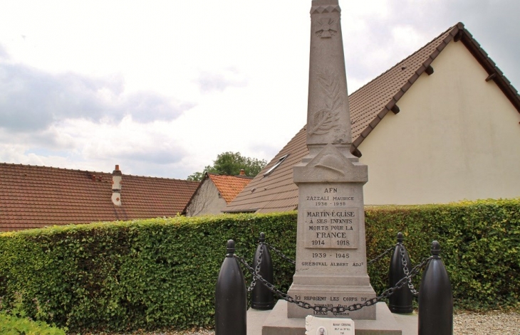 Monument-aux-Morts - Martin-Église