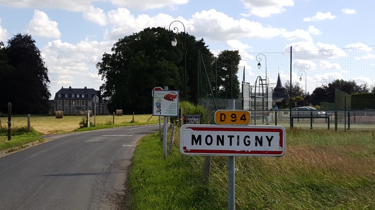 Entrée ouest - Montigny