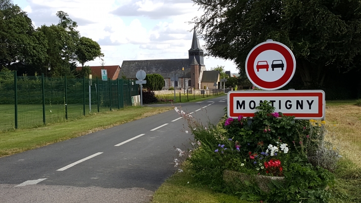 Entrée sud-ouest - Montigny