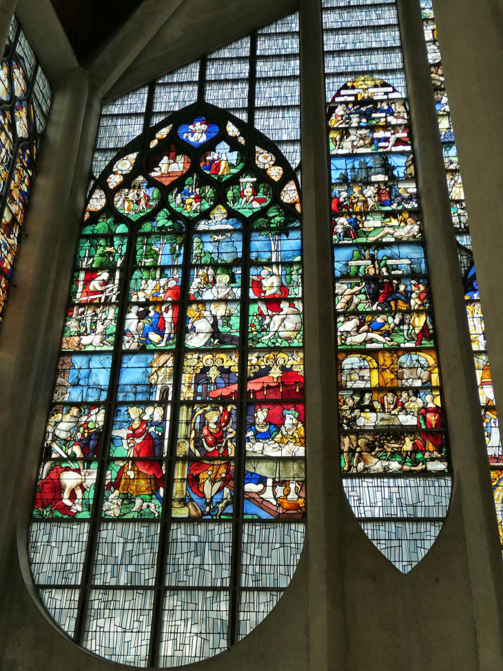 L'église Sainte Jeanne d'Arc : les vitraux du 16ème siècle - Rouen