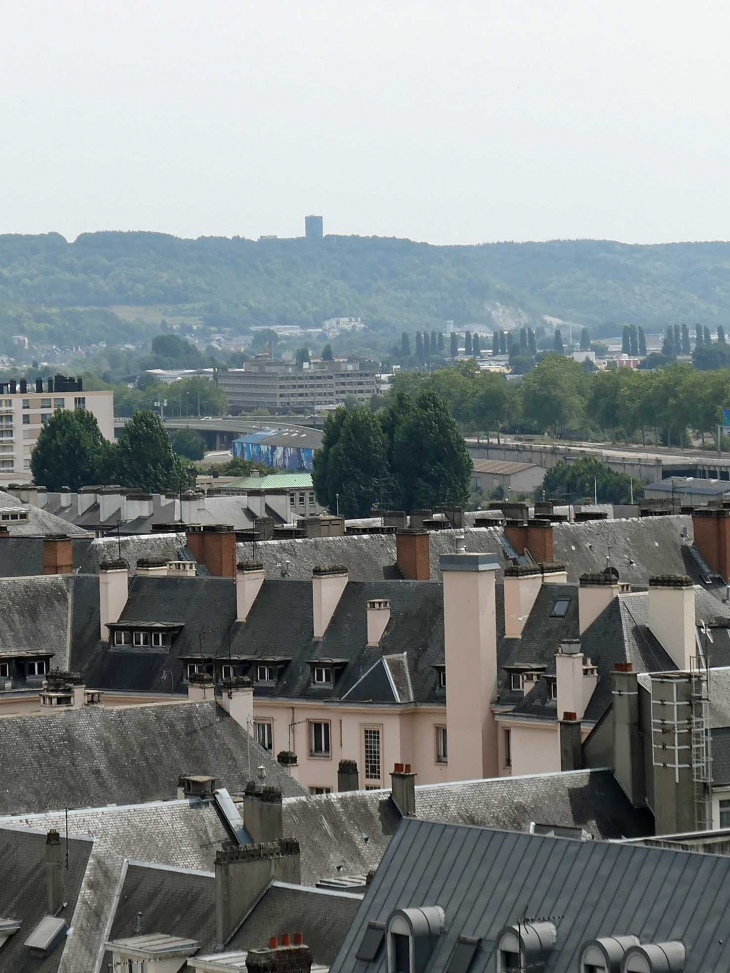 Les toits vus du beffroi - Rouen