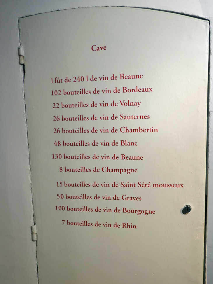 Musée Gustave Flaubert : la porte de la cave - Rouen