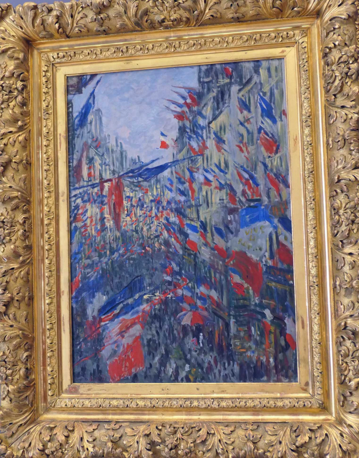 Musée des Beaux Arts : Impressionnistes MONET Rue Saint Denis fête du 30 Juin - Rouen