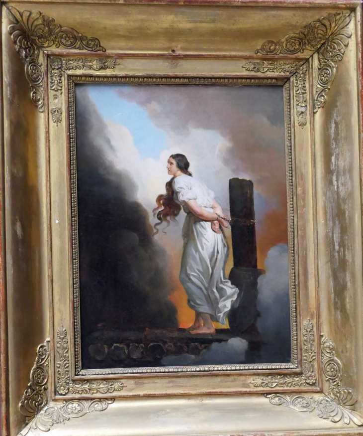 Musée des Beaux Arts : FRAGONARD Jeanne sur le bûcher - Rouen