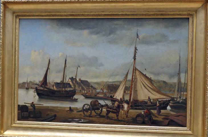 Musée des Beaux Arts : COROT Une marine 1834 - Rouen