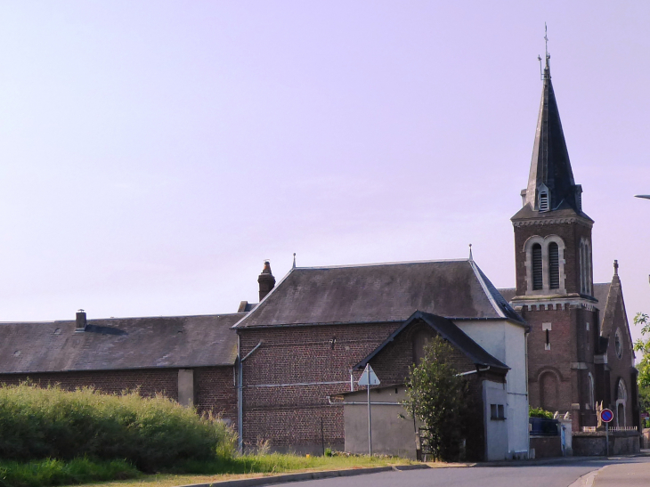 L'église - Saint-Aubin-Celloville