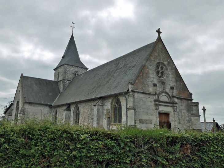 L'église - Saint-Aubin-de-Crétot