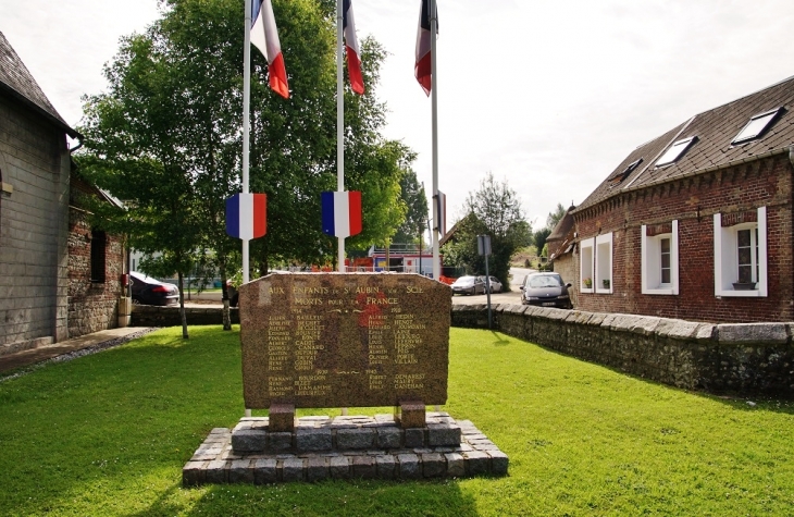 Monument-aux-Morts - Saint-Aubin-sur-Scie