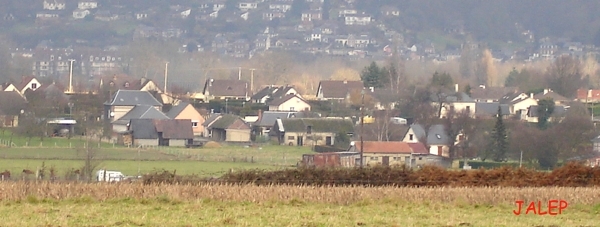 Village vu du Fayel - Saint-Nicolas-de-Bliquetuit