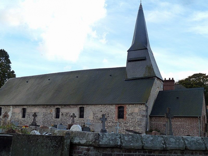 L'église - Saint-Rémy-Boscrocourt