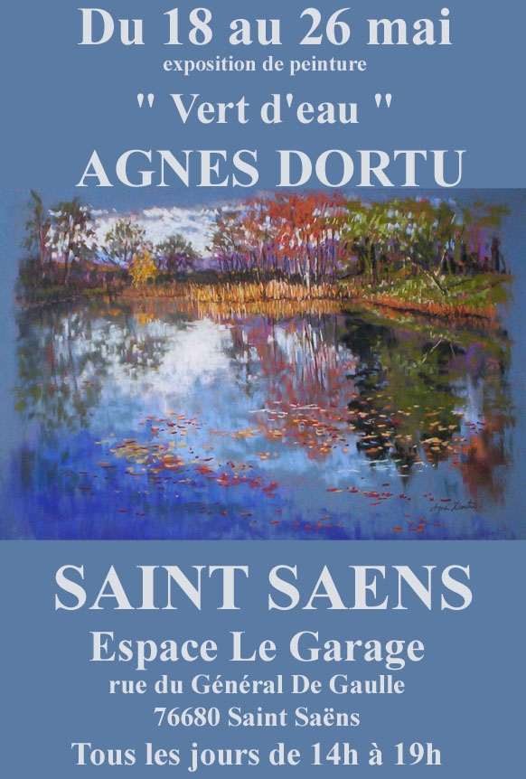 Exposition Agnès Dortu à l'espace  - Saint-Saëns