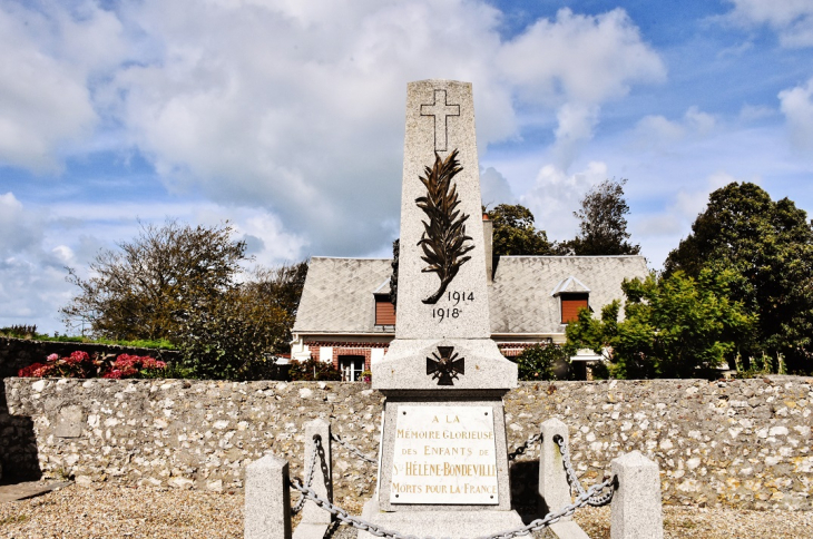 Monument-aux-Morts - Sainte-Hélène-Bondeville