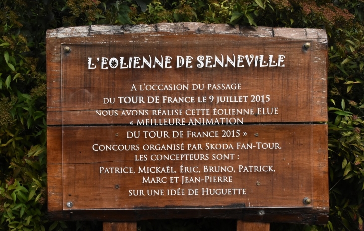 L'éolienne-de-Senneville - Senneville-sur-Fécamp