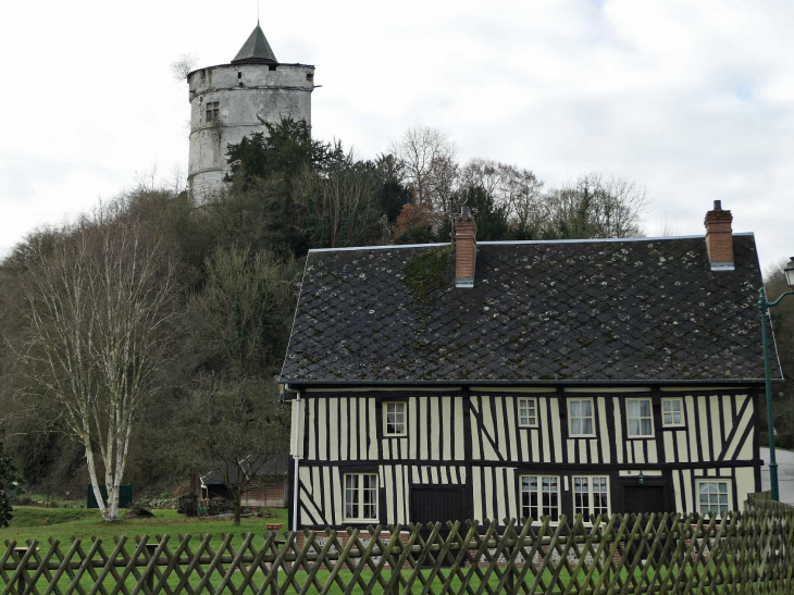 Maison normande au pied du château - Tancarville