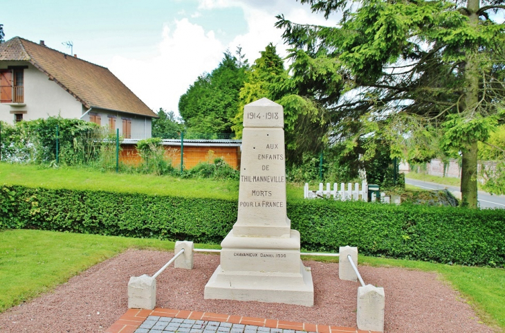 Monument-aux-Morts - Thil-Manneville