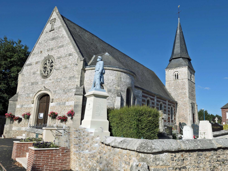 L'église - Touffreville-la-Corbeline