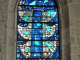 l'intérieur de l'église Saint Valery : vitrail de Georges Braque l'arbre de Jessé