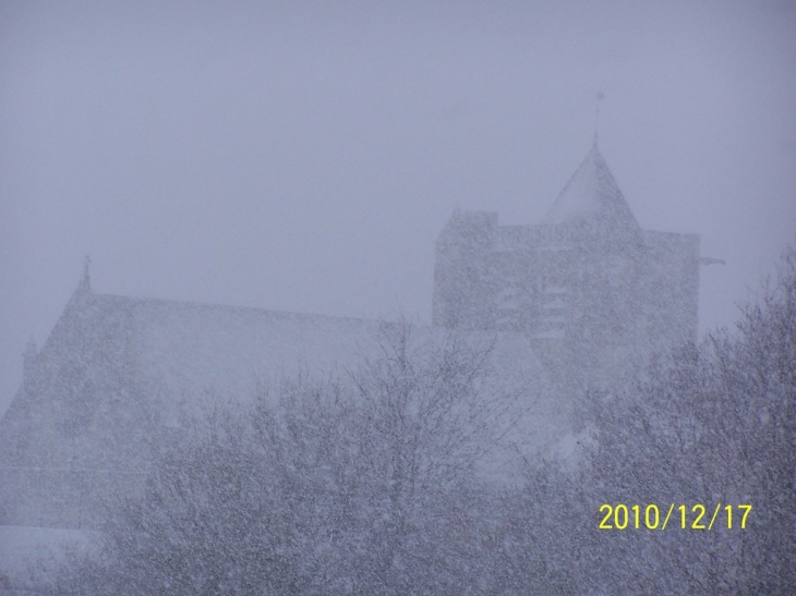 IL NEIGE A VATTEVILLE - Vatteville-la-Rue