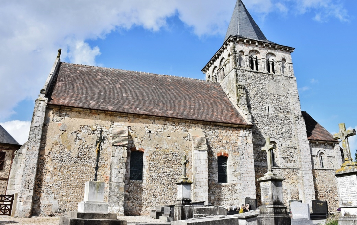*église Saint-Aubin - Virville