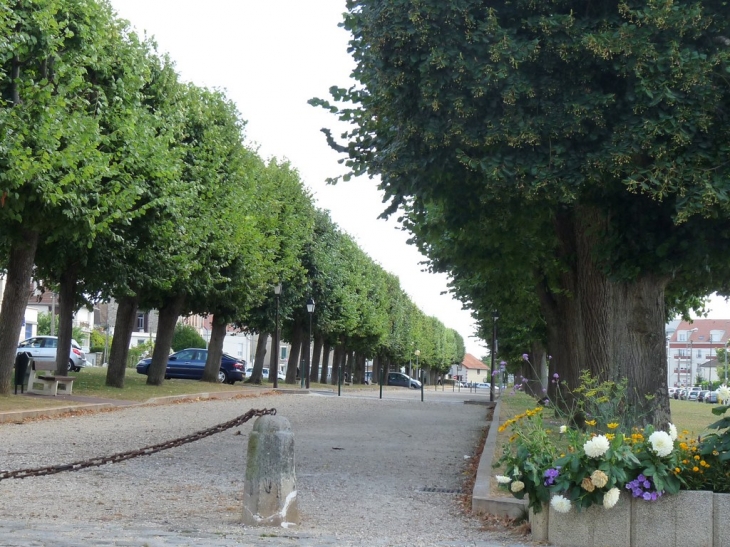 Allée devant la mairie - Épinay-sur-Orge