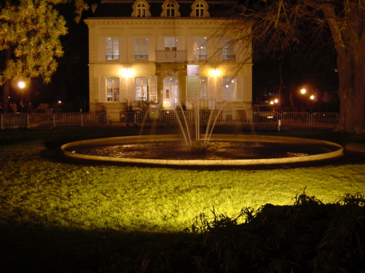 Le parc Bourdeau la nuit - Antony