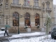 Mairie de Colombes sous la neige