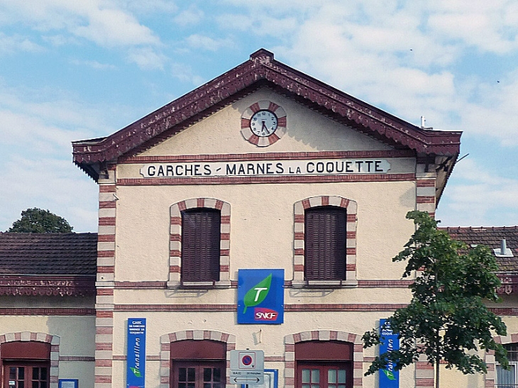 La gare - Garches