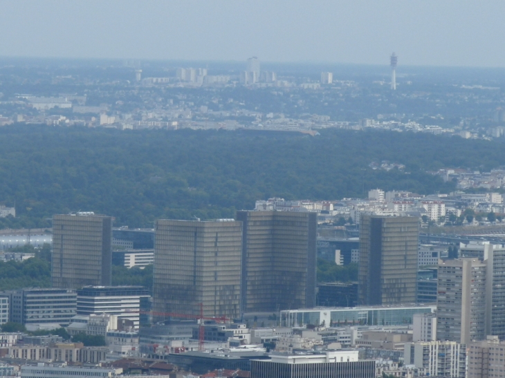 Vue du haut de la Tour Montparnasse - Paris 13e Arrondissement