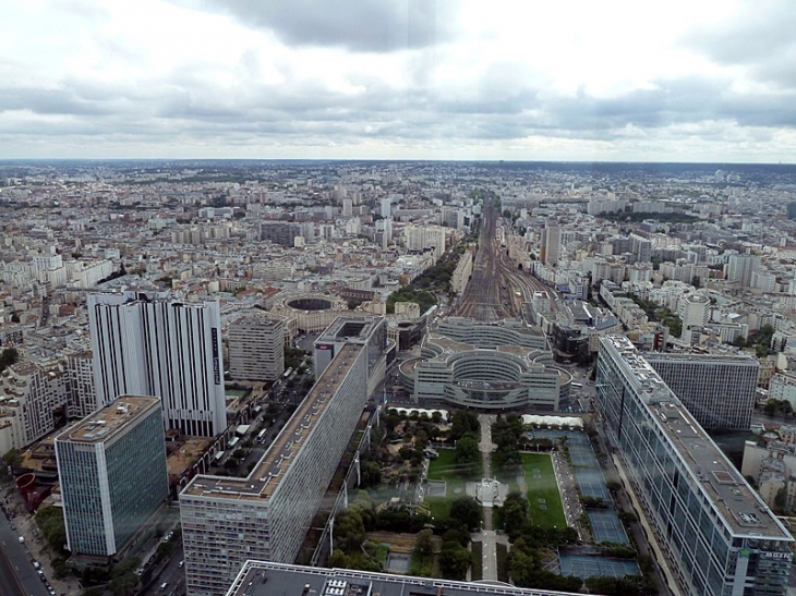 Vue de la Tour Montparnasse  - Paris 15e Arrondissement