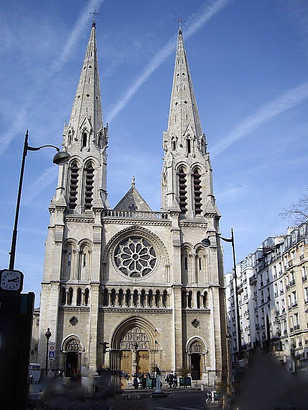 église Saint Jean Baptiste de Belleville - Paris 19e Arrondissement